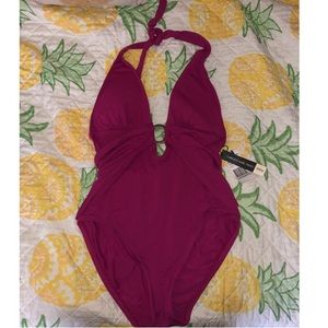 Carmen Marc Valvo swimsuit